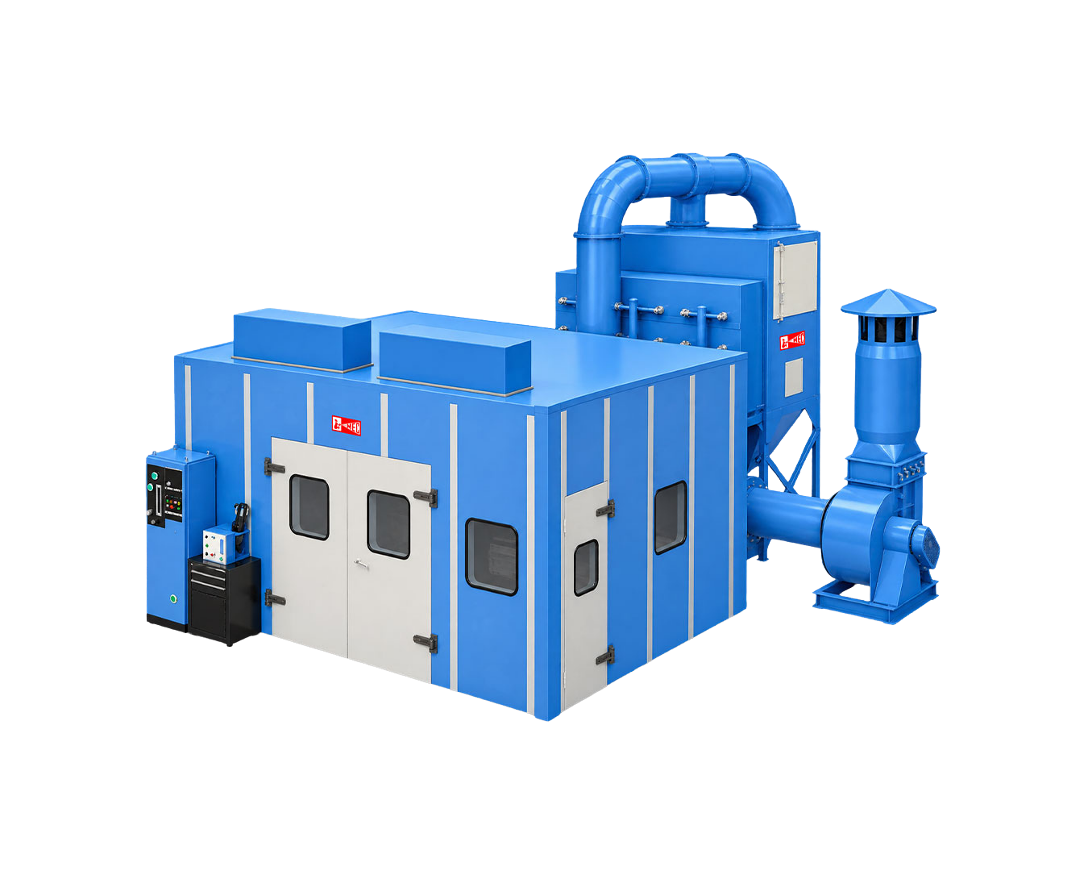 Custom Acoustic Process Enclosure with Integrated Dust Collection