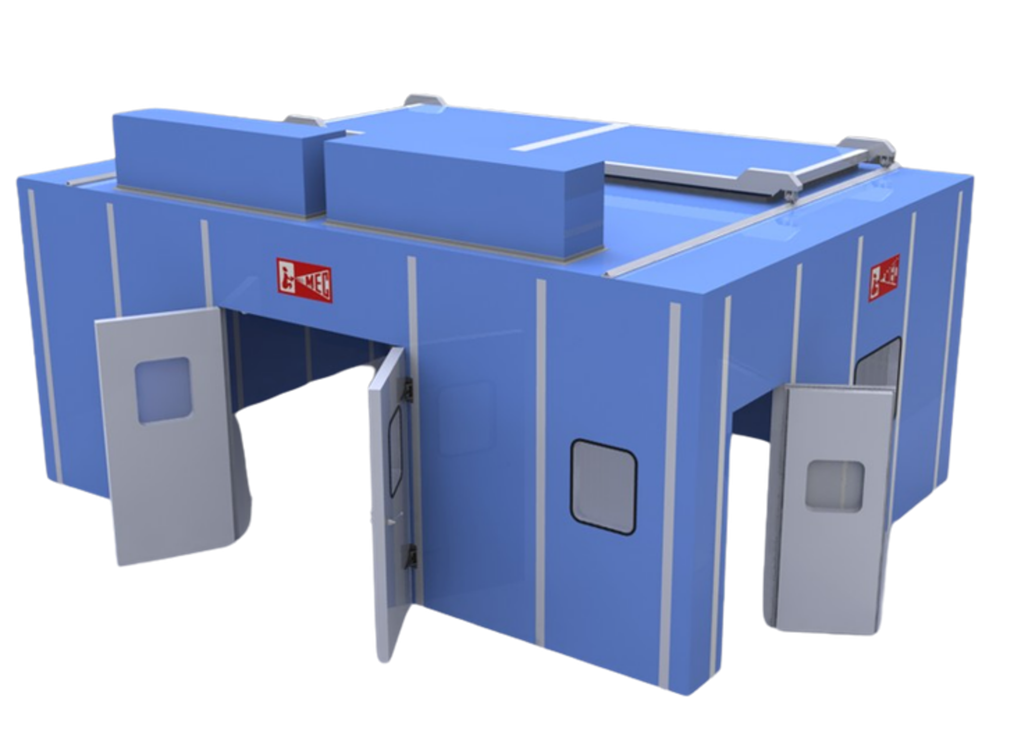 Custom Acoustic Process Enclosure with Integrated Dust Collection